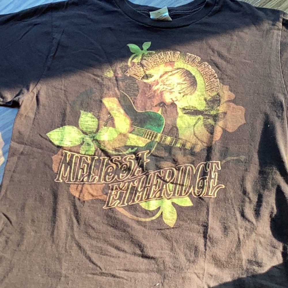 MELISSA ETHERIDGE TEE The Dreams We Create Brown SS TEE  UniSex EPLC
